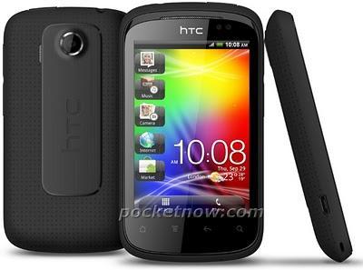 HTC Explorer filtrado.