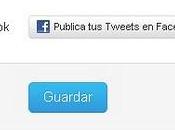 Enviar post Facebook desde Twitter