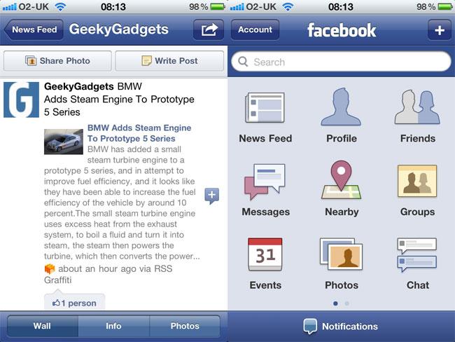 Facebook y Google+ se actualizan en iPhone