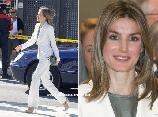 Los Príncipes de Asturias inauguraron en San Sebastián el Basque Culinary Center. El look de Dña. Letizia