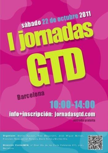 Poster I Jornadas GTD Primeras Jornadas GTD