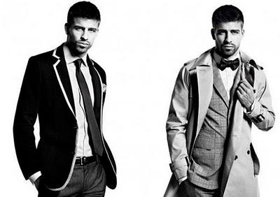 Shakira ayuda a Piqué  con la ropa