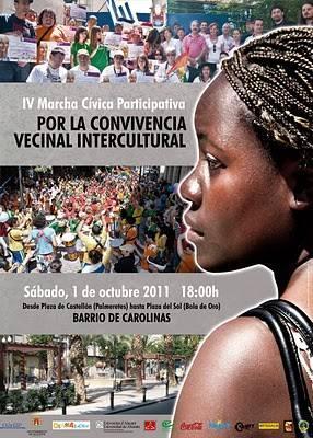 Alicante. IV Marcha Cívica Participativa por la Convivencia Vecinal Intercultural 2011