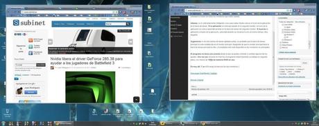 Cómo ampliar/extender la barra de tareas en múltiples monitores en Windows 7