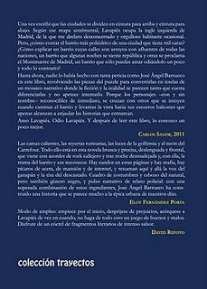 Vivir y morir en Lavapiés: contracubierta