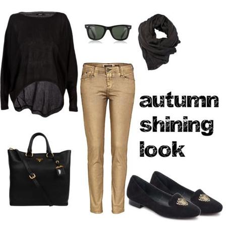 autumn shining look