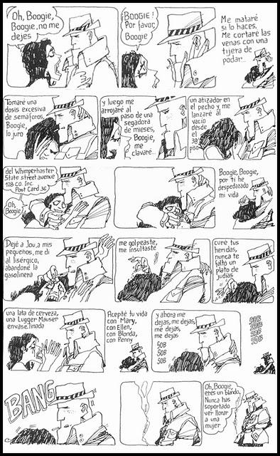 Boogie, el aceitosos: felizmente agresivo y desmedido.