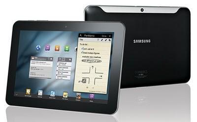 Galaxy Tab 8.9 el 2 de Octubre.