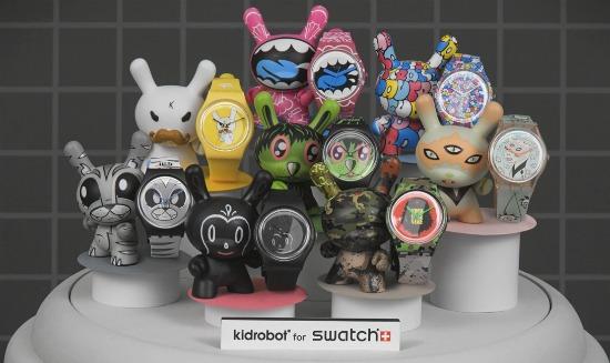 Kidrobot for Swatch: relojes, conejitos y stop motion