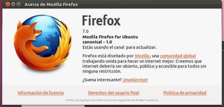 Instalar Firefox 7 en Ubuntu