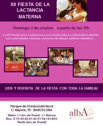 Semana Mundial de la Lactancia Materna 2011. Celebraciones en Barcelona y Madrid