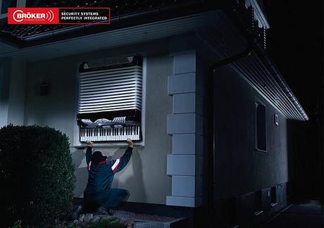 Publicidad para alarmas Bröker