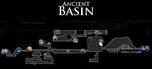 Hollow knight ancient basin map