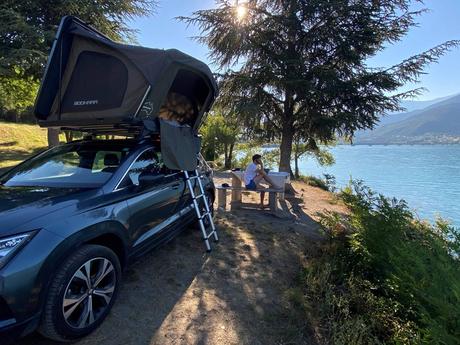 Complementos de invierno para la tienda de techo