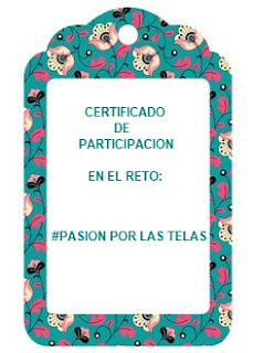 Vuelve el reto #Pasión por las telas