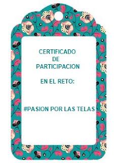 SEGUNDA EDICION #RETO PASION POR LAS TELAS