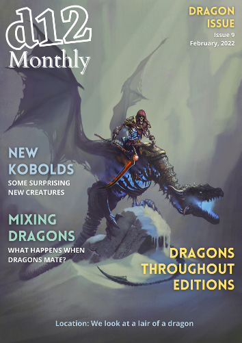 d12 Monthly: Portada, articulos y ayudas extras