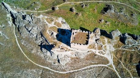 Castillo de Oreja - A vista de dron
