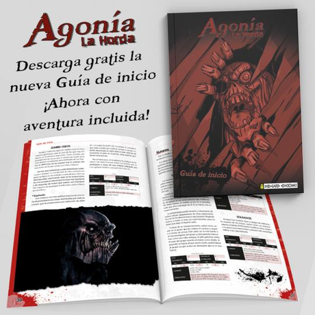Guía de inicio de Agonía: La Horda, de Midgard Ediciones,lista para descargar