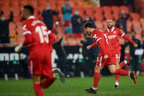 Datos ligueros del Sevilla FC ante el Valencia