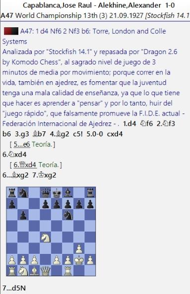 Lasker, Capablanca y Alekhine o ganar en tiempos revueltos (276)