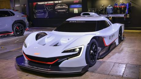 Subaru presenta el superdeportivo conceptual  llamado STI E-RA 2022