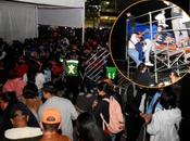 registran disturbios Feria León 2022 presentación Santa Klan