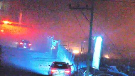 (Video) Se reporta incendio en Periférico Sur cerca de chatarrera