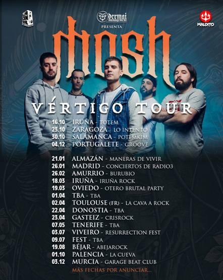 MOSH: 'VÉRTIGO TOUR'