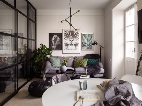 delikatissen scandinavian tiny apartament scandi cozy decor estudio decoración estilo sueco piso pequeño diseño nórdico en piso pequeño decoración de minipisos  