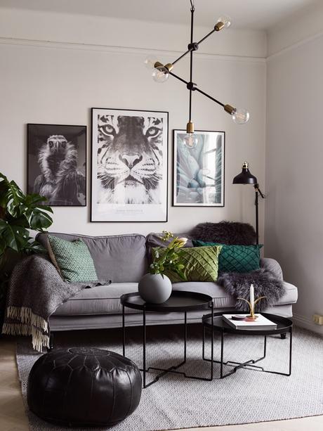 delikatissen scandinavian tiny apartament scandi cozy decor estudio decoración estilo sueco piso pequeño diseño nórdico en piso pequeño decoración de minipisos  