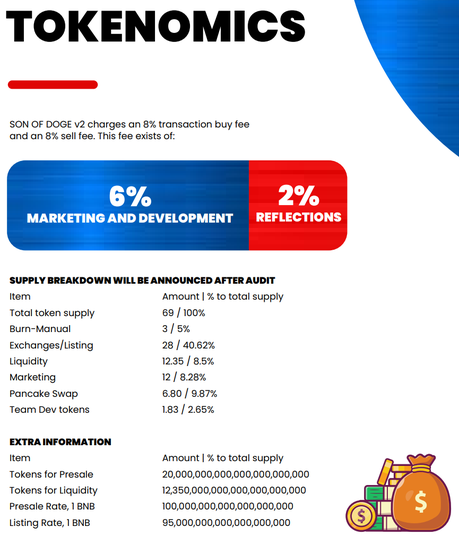Son of Doge V2 launches on Binance Smart Chain (BSC) Son of Doge V2 launches on Binance Smart Chain (BSC)