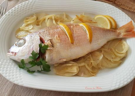 Pescado al microondas