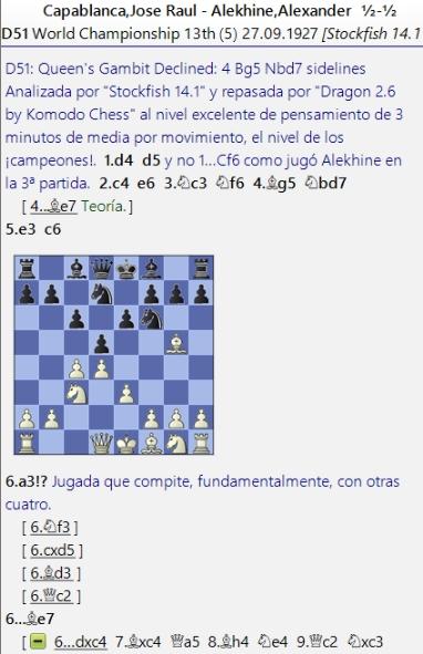 Lasker, Capablanca y Alekhine o ganar en tiempos revueltos (278)