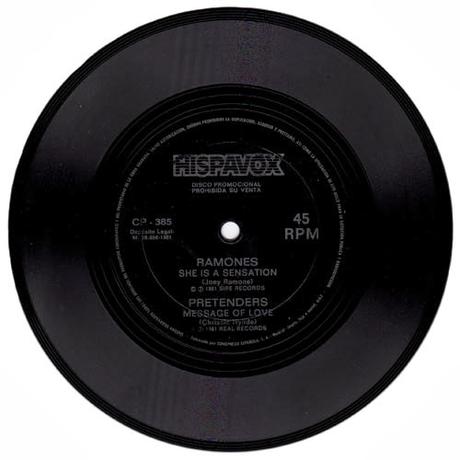 Ramones / Pretenders - Flexi Disc Split -1981