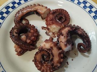 ARROZ CON PULPO Y LANGOSTINOS EN PAELLERA