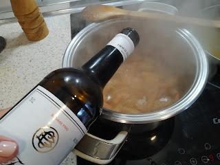 ARROZ CON PULPO Y LANGOSTINOS EN PAELLERA