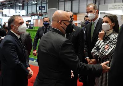 Los Reyes de España visitan el espacio Fitur Screen 2022 Los Reyes de España visitan el espacio Fitur Screen 2022