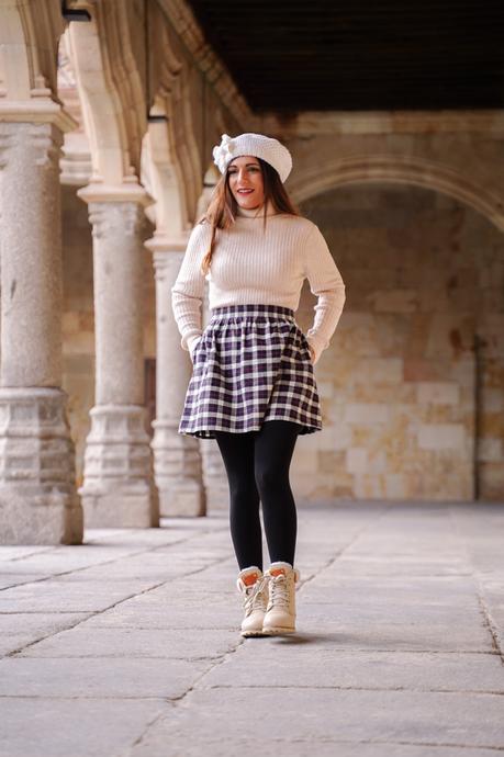 Winter in plaid