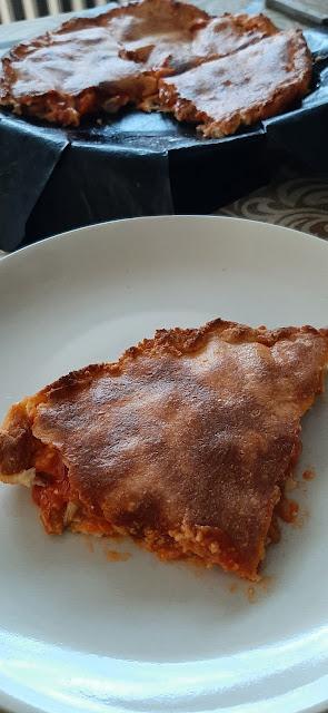 EMPANADA KETO DE POLLO Y VERDURAS