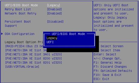 cambiar de bios legacy a uefi