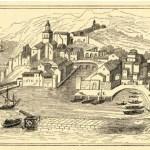 Santander en el Siglo XVI visto desde San Martín