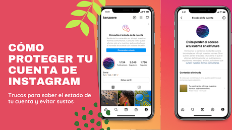 Cómo proteger tu cuenta de Instragram. Los errores más comunes que te pueden dejar sin cuenta de Instagram