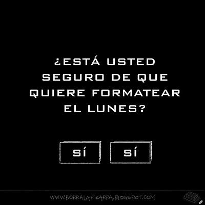Lunes, lunes, lunes…