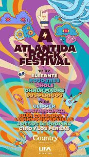 Llega el 18 y 19 de Febrero el Atlántida Rock Festival al COUNTRY