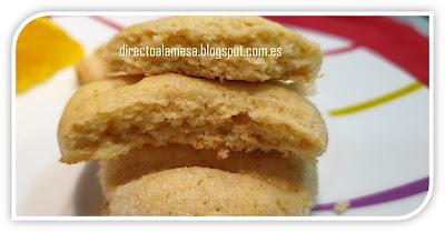 Galletas de naranja