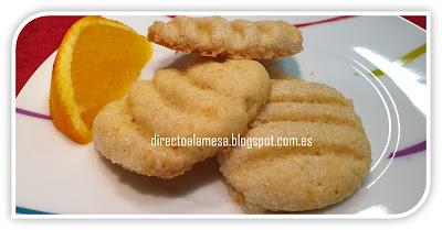 Galletas de naranja