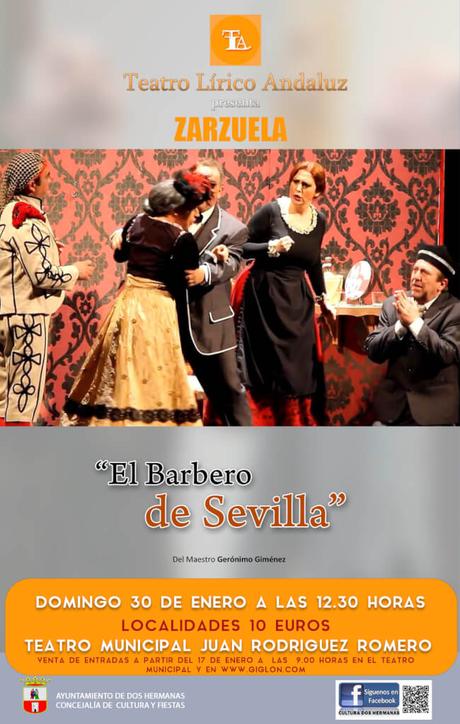TEATRO LÍRICO ANDALUZ PRESENTA » EL BARBERO DE SEVILLA «