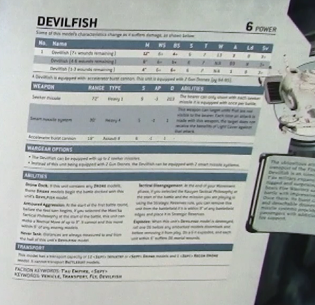 Filtrada la hoja de datos del Mantarraya Tau Filtrada la hoja de datos del Mantarraya Tau