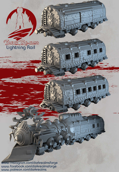 Dark Realms - Lightning Rail - FREE, de Dark Realms